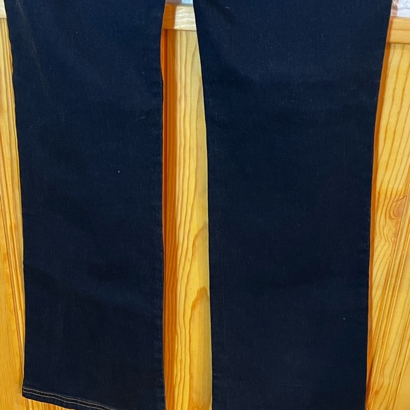 Vintage Y2K Y.O.Y.O. Black Abstract Design Jeans Sz-7 - Picture 7 of 11